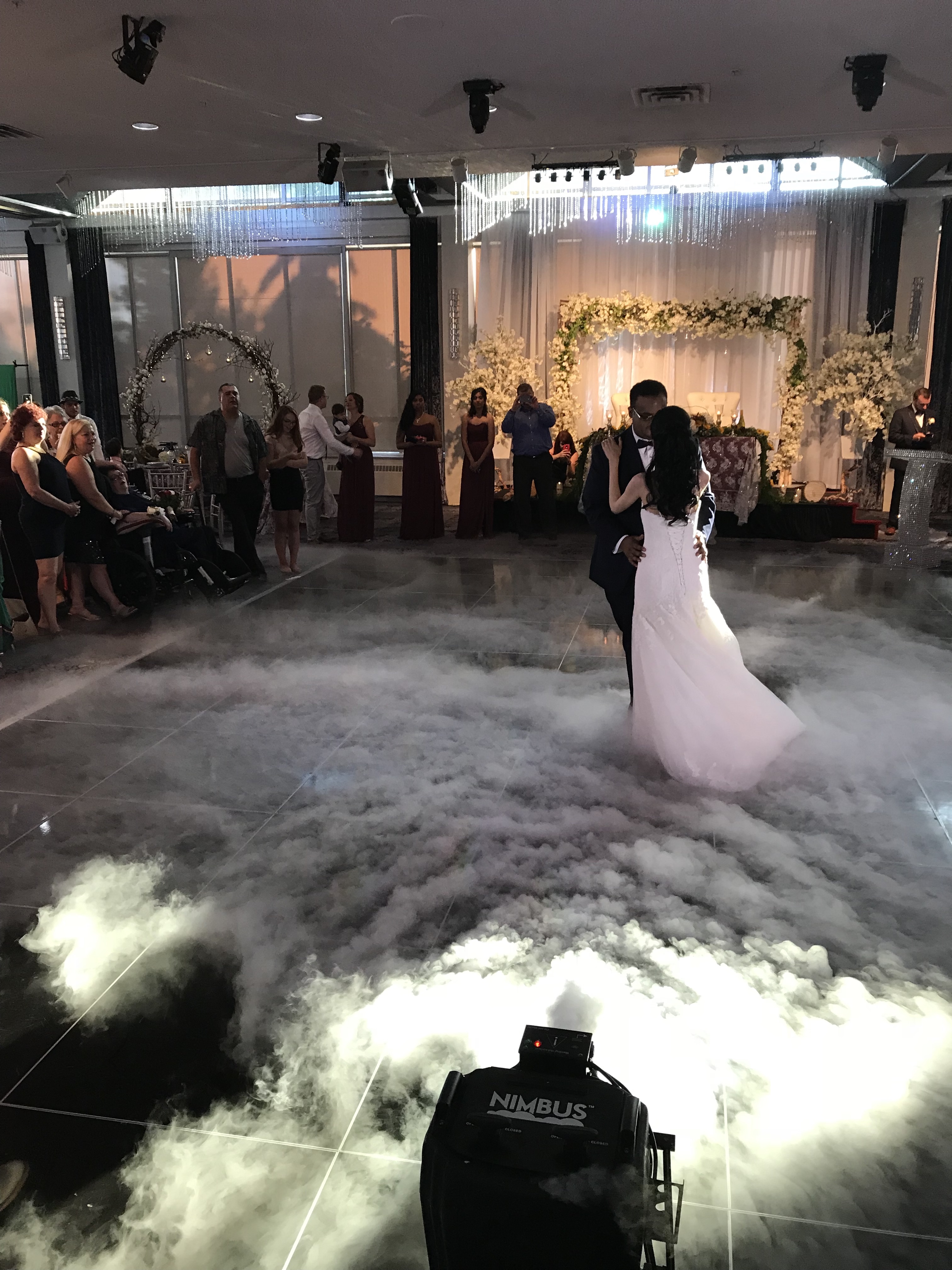 First Dance with Dry Ice